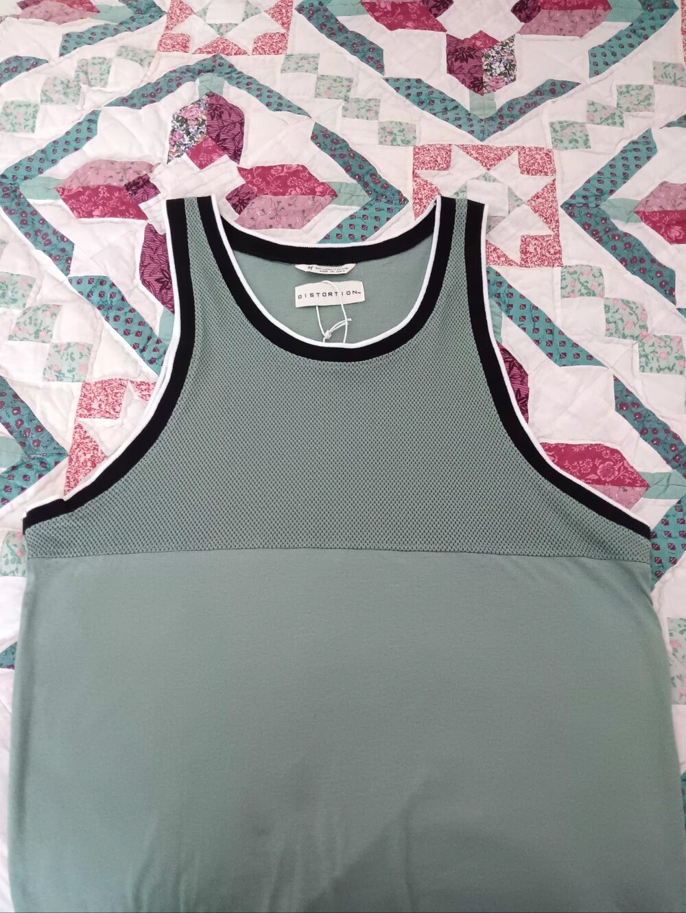 Distortion Mens Tank Top - Picture 3 of 11